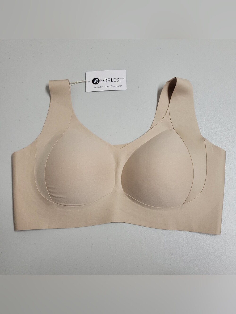 ForLest NWT Pullover Hannah 2.0 Enhanced Nude Support Bra Size 2XL.